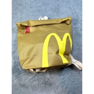 McDonalds Backpack Shoulder Bag like Paper Take out bag